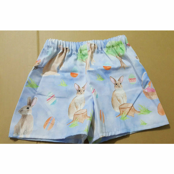 IN STOCK - Easter - Shorts - Boys and Girls Shorts Aunty Beas Designs 00 blue 2 