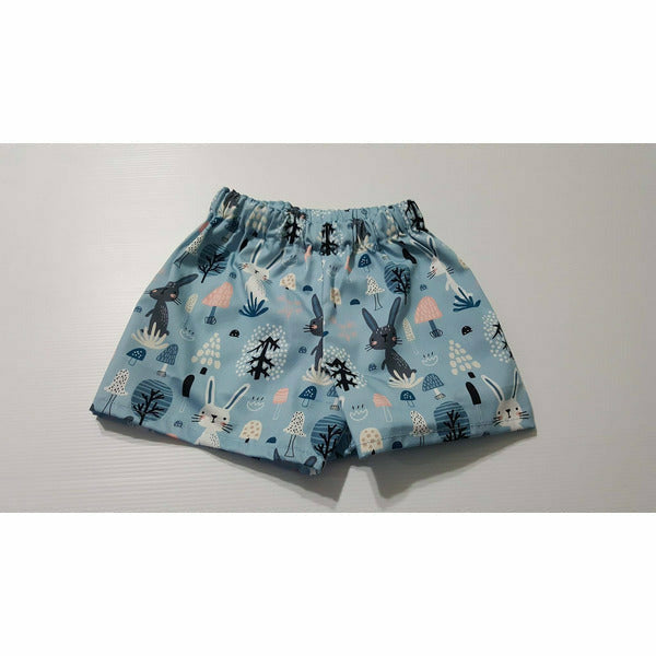 IN STOCK - Easter - Shorts - Boys and Girls Shorts Aunty Beas Designs 000 blue bunny 