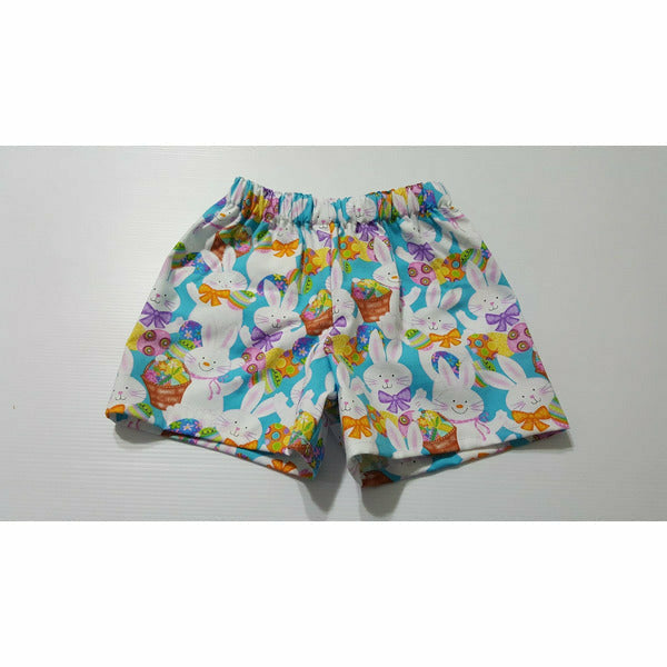 IN STOCK - Easter - Shorts - Boys and Girls Shorts Aunty Beas Designs 000 bright bunny 
