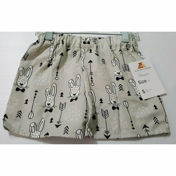 IN STOCK - Easter - Shorts - Boys and Girls Shorts Aunty Beas Designs 2 grey 