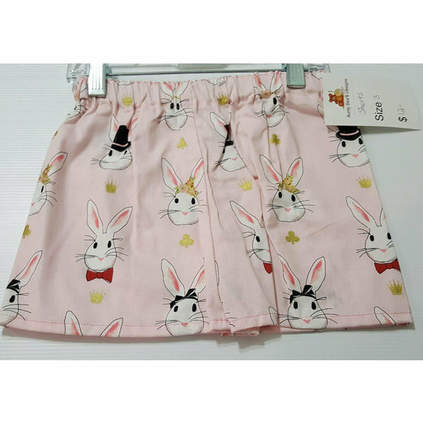 IN STOCK - Easter - Shorts - Boys and Girls Shorts Aunty Beas Designs 3 pink 2 