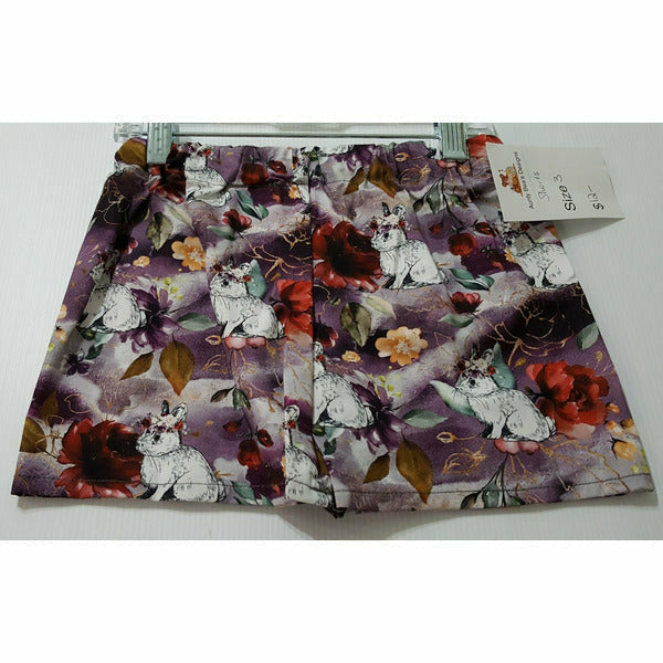 IN STOCK - Easter - Shorts - Boys and Girls Shorts Aunty Beas Designs 3 purple 