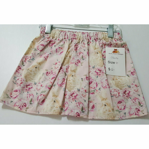 IN STOCK - Easter - Shorts - Boys and Girls Shorts Aunty Beas Designs 4 pink 