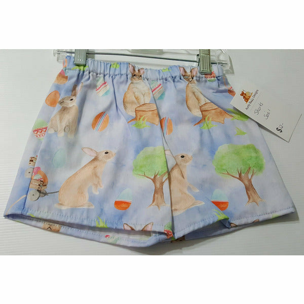 IN STOCK - Easter - Shorts - Boys and Girls Shorts Aunty Beas Designs 