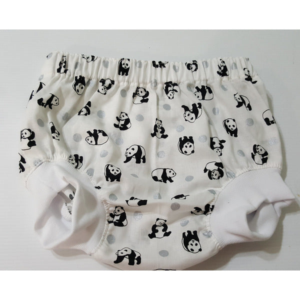 IN STOCK - Nappy Cover - Size 2 Nappy Cover Aunty Bea's Designs Panda 