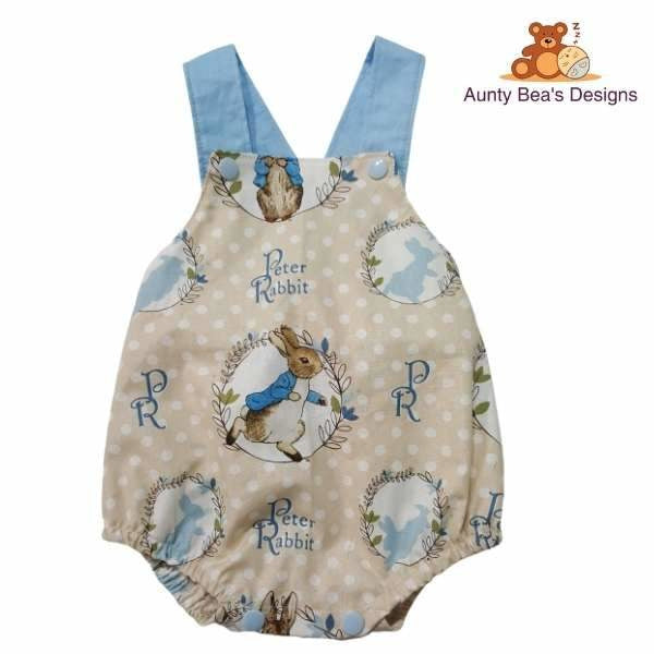 Peter Rabbit Romper - Aunty Beas Designs