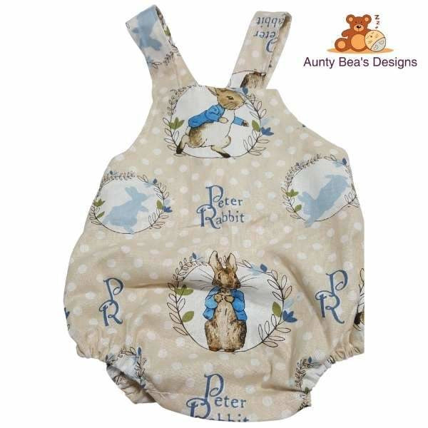 Peter Rabbit Romper Romper Aunty Bea's Designs