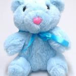 Teddy Bear - 18cm Teddy Bear Aunty Beas Designs blue 